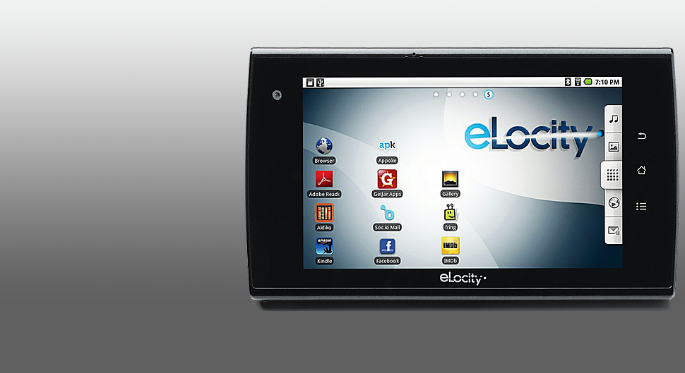 A7+ Internet Tablet from eLocity